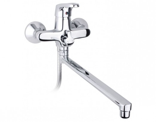Смеситель для ванны с душем, с длинным изливом Timo Standard 1935Y-CR chrome