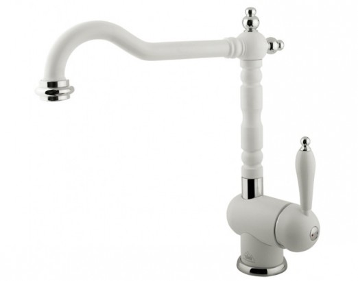 Смеситель для кухни Timo Morea 2406F white-matt