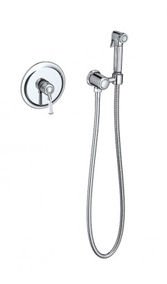 Смеситель встроенный с гигиеническим душем Timo Arisa 5309/00SM хром